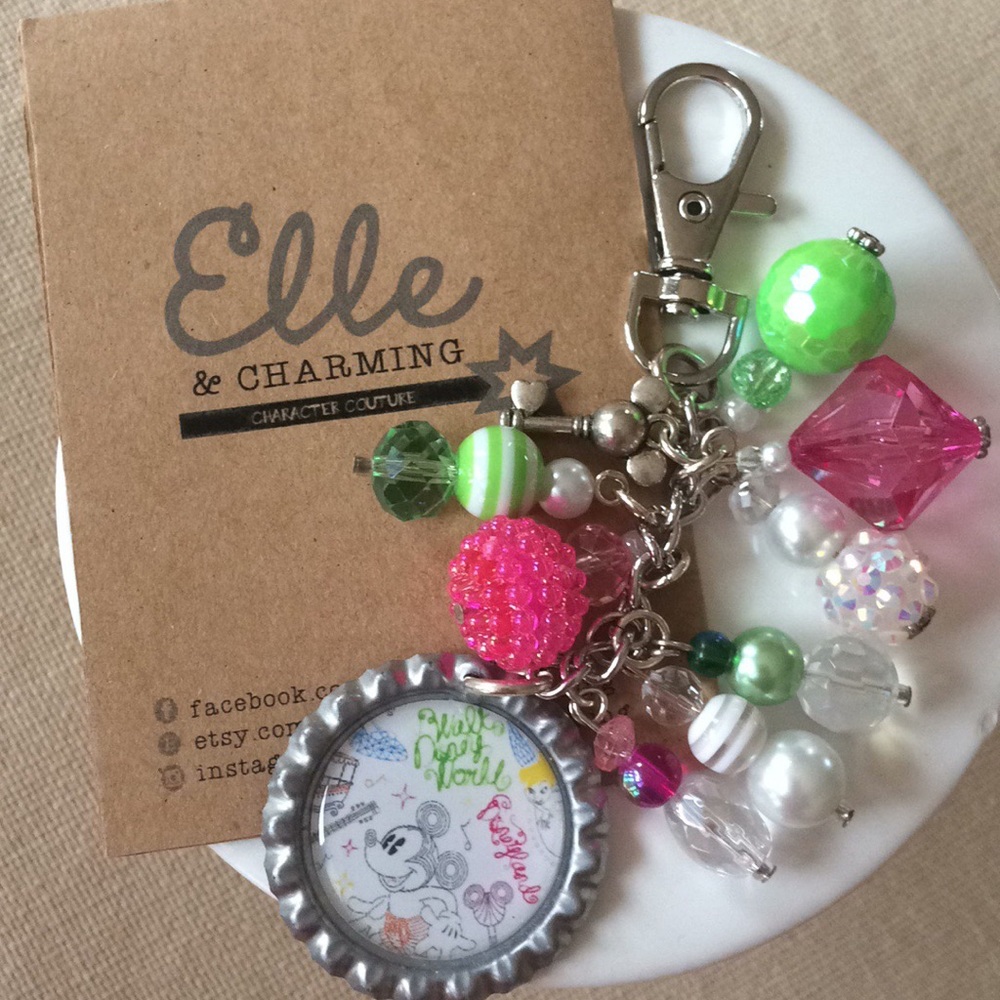 Multicolor Keychain Accessory